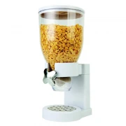 Dispenser Cereale Vanora, Rezervor 3.5 Litri, 34 x 17 x 20 cm, Alb