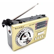 Radio Portabil cu MP3 Player și Lanternă Waxiba 326BT, Bandă AM/FM/SW, Antenă Telescopică
