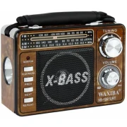 Radio Portabil cu MP3 Player și Lanternă Waxiba 1061URT, Bandă AM/FM/SW, Antenă Telescopică