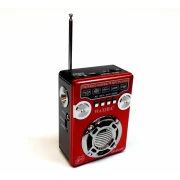 Radio Portabil cu MP3 Player și Lanternă Waxiba 632URT, Bandă AM/FM/SW, Antenă Telescopică