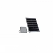 Proiector LED cu Panou Solar si Telecomanda DeLight Electric, 50W, 6500k, 8500lm, IP65