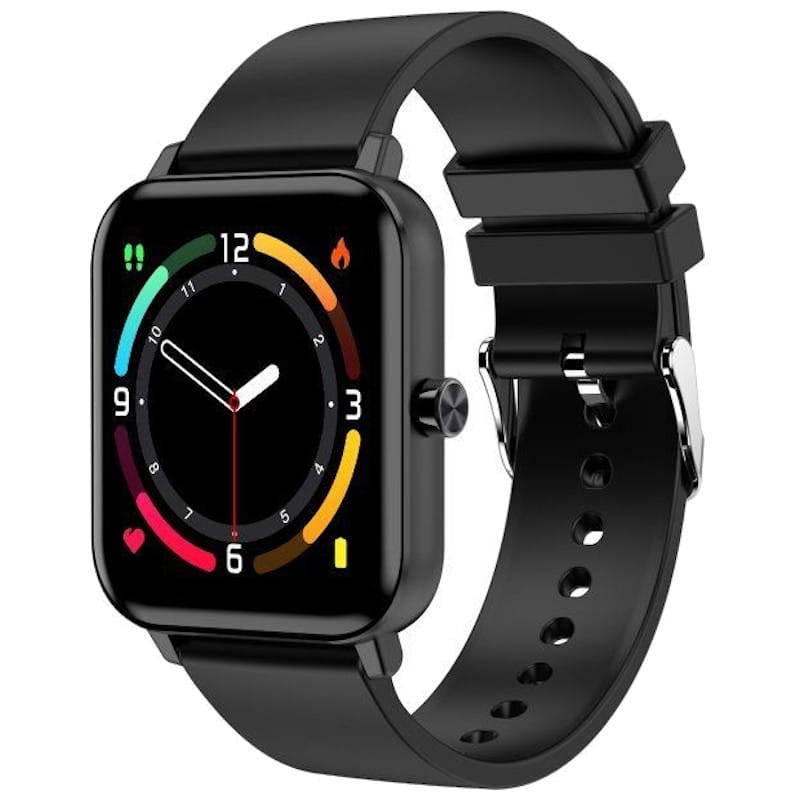 Ceas Smart ZTE Watch Live X, Ecran Color, Ritm Cardiac, Oxigen Sânge, 12 Moduri Sport, IP68, Negru