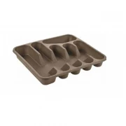 Suport Organizator pentru Tacâmuri Tuffex, 33 x 37 x 5 cm, Plastic, Diverse Culori