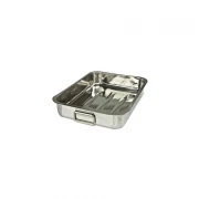 Tavă pentru Cuptor Grunberg, 35 x 26 x 5 cm, Inox