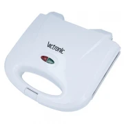 Aparat Sandwich Victronic, 750 W, 22 x 21 x 8 cm, Alb