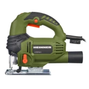 Fierăstrău pendular electric Heinner, 650 W, 3000 RPM, Lamă 65/5 mm, Verde