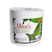 Prosop Hârtie Micas, 150 metri, 2 straturi, 100% celuloză, Alb