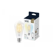 Bec LED inteligent vintage WiZ Filament Whites Philips, Wireless, ST64,