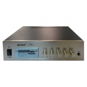 Amplificator de Linie WVNGR X-1040, 40W-100V, Stație Amplificare Audio, USB, SD Card, Radio, Intrare Microfon