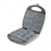 Aparat pentru Biscuiți Hausberg Diamonds, 1300 W, 4 Modele, 13 Biscuiți, Inox, Diverse Culori