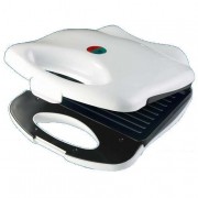 Aparat Sandwich Maker Magitec Dekassa, 750 W, Alb, Inox