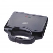 Aparat Sandwich Maker Victronic, 750 W, Grill, Negru