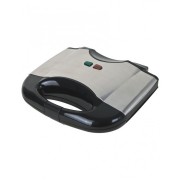 Aparat Sandwich Maker Victronic, 750 W, Negru/Inox