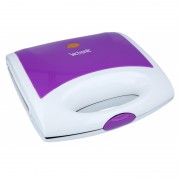 Aparat Sandwich Maker Victronic, 750 W, Roșu / Verde / Mov