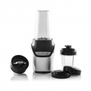 Blender 2 în 1 Nutrition Extractor Hausberg Diamonds, 1000 W, 2 Viteze, Accesorii incluse, Negru/Gri