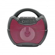 Boxă Portabilă cu Bluetooth, MP3, Card TF / USB, Radio FM, Lumini LED, Mâner Transport, Diverse Culori