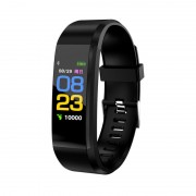 Brățară Fitness Smart Band, Ecran 0.96" Color, Pedometru, Puls, Alarmă, iPhone și Android, Diverse Culori