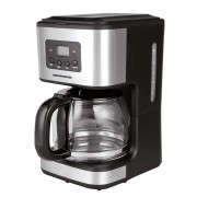 Cafetieră Digitală pentru Cafea Heinner, 900 W, 1.5 Litri, LCD, Timer, Filtru Lavabil, Negru