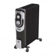 Calorifer Electric cu 11 Elemenţi Hausberg, 2500 W, 2 Nivele Încălzire, Termostat reglabil, Protecţie supraîncălzire