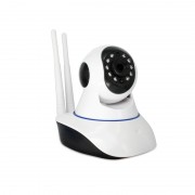 Cameră de Supraveghere HD IP WiFi 360Eye, HD 720P, Interior, Wireless, Pan / Tilt, Android şi Apple iOS, Alb