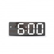 Ceas Digital cu Alarmă GH0712L, Display LED, Funcție Snooze, Temperatură, Diverse Culori