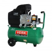 Compresor de Aer Electric Verk VAC-2024, 1500 W, 2.0 CP, 8 Bar, Debit 200 Litri/min, Rezervor 24 Litri