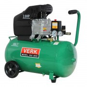 Compresor de Aer Electric Verk VAC-2050, 1500 W, 2.0 CP, 8 Bar, Debit 200 Litri/min, Rezervor 50 Litri