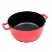 Cratiţă tip Tuci din Aluminiu cu interior Teflon Grunberg, 20 Litri, 40 cm, Fără Capac, Diverse Culori