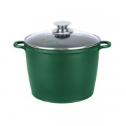 Oală tip Tuci din Aluminiu cu interior Teflon Grunberg, 10 Litri, 28 cm, Capac inclus, Diverse Culori