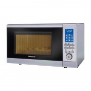 Cuptor cu Microunde Digital Hausberg, 800 W, 20 Litri, Funcție Grill, Timer, Ceas, Alb