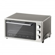 Cuptor Electric Mecanic Hausberg, 700 W + 1100 W, 42 Litri, Termostat, Timer, Tăvi și Grill, Diverse Culori