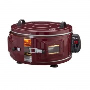 Cuptor Electric Rotund Turcesc XL Zilan, 1400 W, 40 Litri, 250 Grade Celsius, Vișiniu