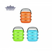 Cutie Dreptunghiulară pentru Alimente Lunch Box Marlo Peterhof, 1.8 Litri, 18.5 x 14.5 x 13 cm, 3 piese, Diverse Culori