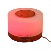 Difuzor de Aromă cu Ultrasunete Oslo Aroma Land, Lumină LED, Alimentare USB 5V, Formă Rotundă