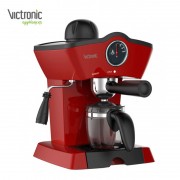 Espressor Cafea Manual Classy Victronic, 3.5 Bar, 800 W, 250 ml, Roșu