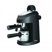 Espressor Cafea Manual Zilan, 800 W, 2-4 Cești, Sistem Spumare și Cappuccino, Negru