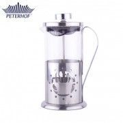 Filtru manual pentru Cafea şi Ceai Peterhof, 350 ml, Sticlă şi Inox