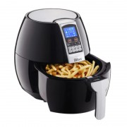 Friteuza Air Fryer Digital Zilan, 1500 W, 3.5 Litri, Aer Cald, Afişaj LCD, Termostat, Negru