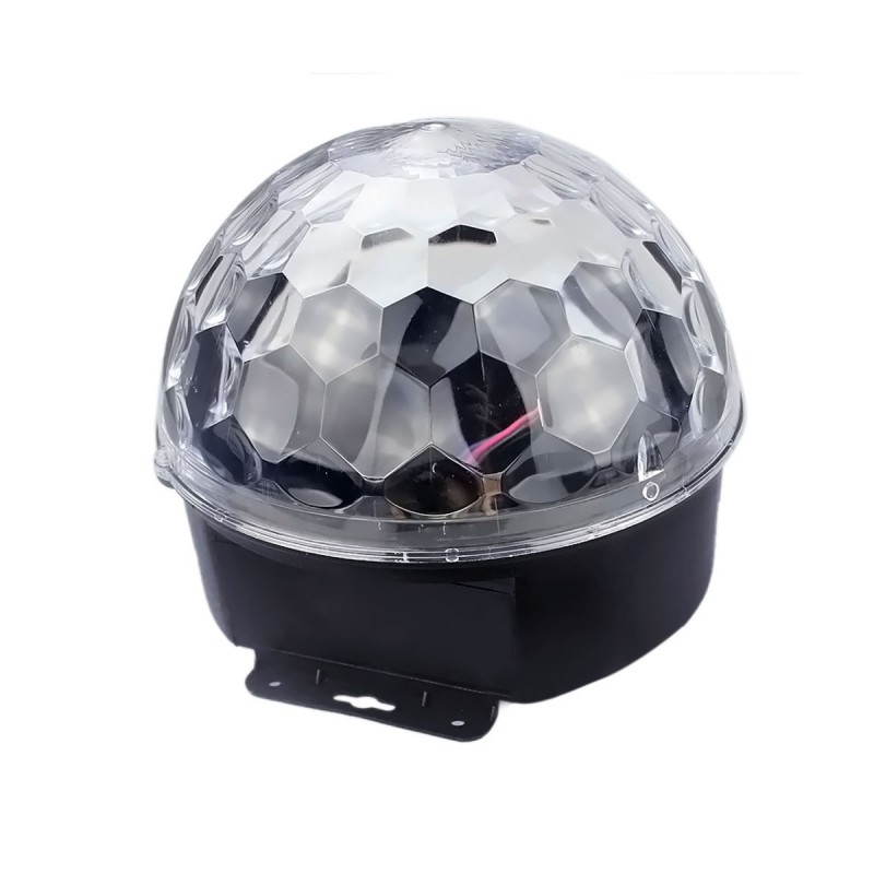hop funnel activation Glob Disco Multicolor cu Jocuri de Lumini LED Crystal Magic Ball, 220 V,  Proiector LED-uri Party - Magazelo.ro