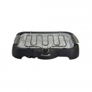 Grătar Electric cu Grill Barbeque Big Hausberg, 2000 W, 50x36 cm, Temperatură reglabilă, Negru