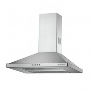 Hotă Decorativă Hausberg, 190 W, Putere Absorbție 650 m3/h, 1 Motor, 3 Trepte Putere, Inox