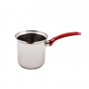 Ibric din Inox cu Mâner de Ebonită Grunberg, 500 ml, Inox