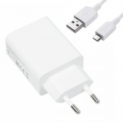 Încărcător MicroUSB Fast Charge Travel MI, 5V 4A, Cablu USB, Adaptor, Încărcare Rapidă, Diverse Culori