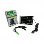 Încărcător cu Panou Solar CCLAMP, 5V / 1.8W / 0.36A, Mufă USB, 16 x 10.5 cm, Cablu Telefoane, IP65