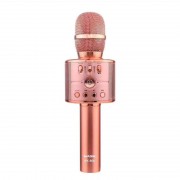 Microfon Karaoke cu Boxă Magic Wask, 5 W, Bluetooth, Funcţie Ecou / Reverb, Radio, Baterie Reîncărcabilă, Diverse Culori