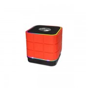Mini Boxă Portabilă Bluetooth cu Lumini Disco LED Wster, 3 W, Radio FM şi Microfon, USB, Baterie, Diverse Culori