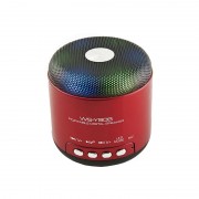 Mini Boxă Portabilă Bluetooth cu Lumini Disco LED Wster, Radio FM şi Microfon, USB, Baterie, Diverse Culori