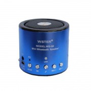 Mini Boxă Portabilă cu Bluetooth Wster, Radio FM şi MP3 Player Wster, 3 W, USB, Baterie Reîncărcabilă, Diverse Culori