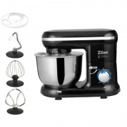 Mixer cu Bol Hurricane Zilan, 1000 W, Bol Inox 4.5 Litri, 6 Viteze, 3 Palete, Funcţie Pulse, Diverse Culori