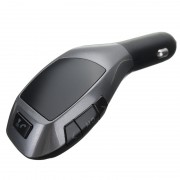 Modulator FM Bluetooth pentru Maşină Wireless Car Kit X5, Încărcător USB, MP3, microSD, Handsfree, Negru
